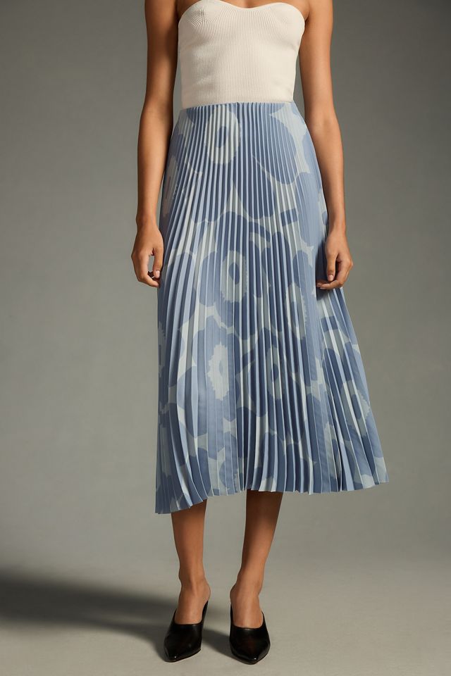 Marimekko Kyllikki Unikko Plissée Skirt | Anthropologie