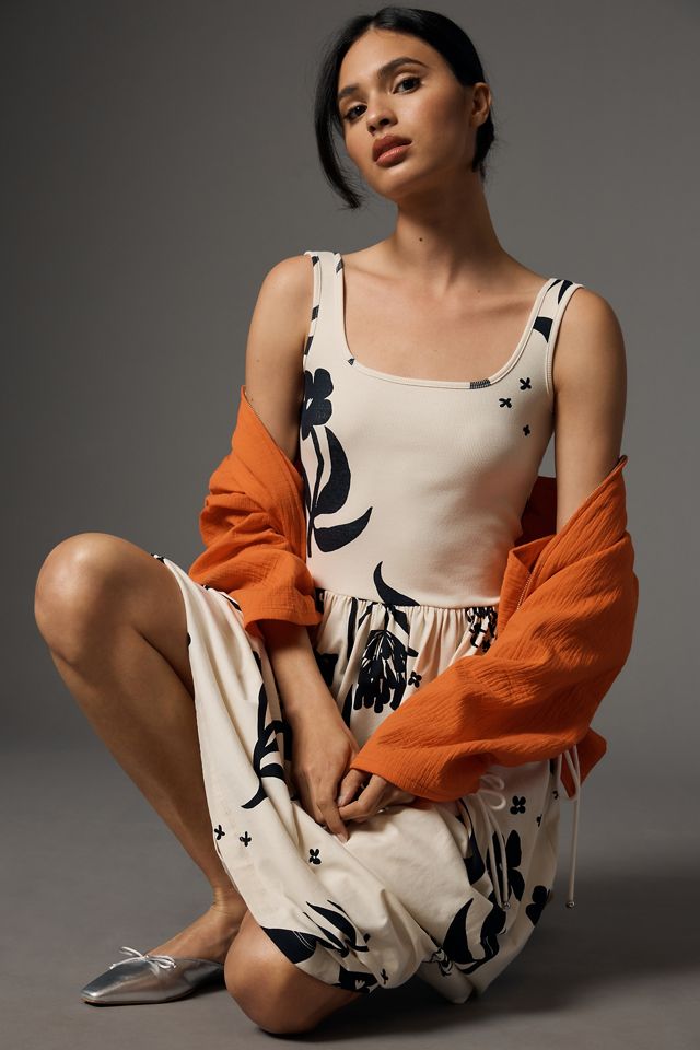 Marimekko Dreija Herbaario Sleeveless Dress | Anthropologie