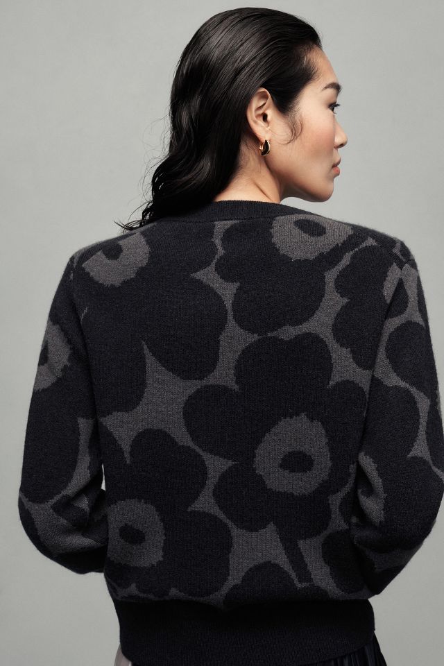 Marimekko Silfa Unikko Wool Sweater | Anthropologie