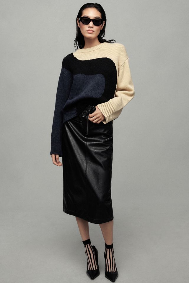 Marimekko Kolonni Seireeni Knit Pullover Sweater #1