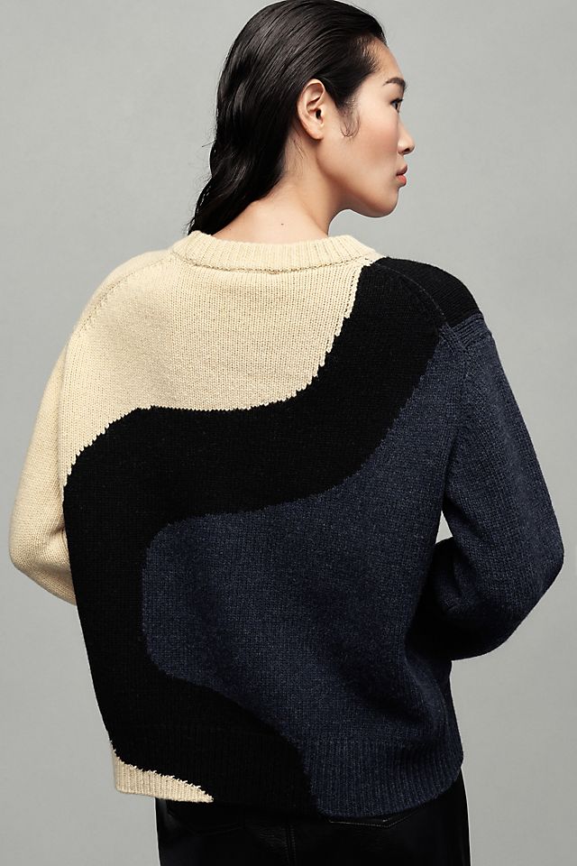 Marimekko Kolonni Seireeni Knit Pullover Sweater