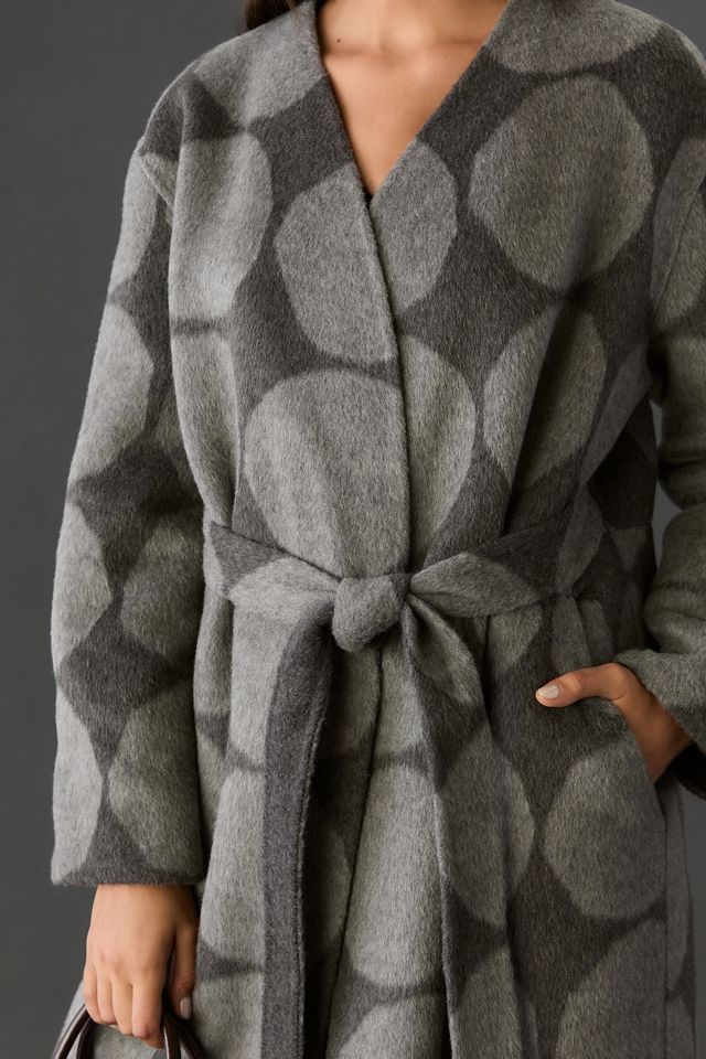 Marimekko Elfa Kivet Wool Coat | Anthropologie
