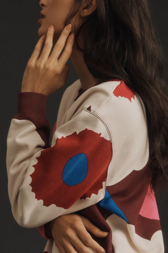 Marimekko Leiot Unikko Sweatshirt | Anthropologie