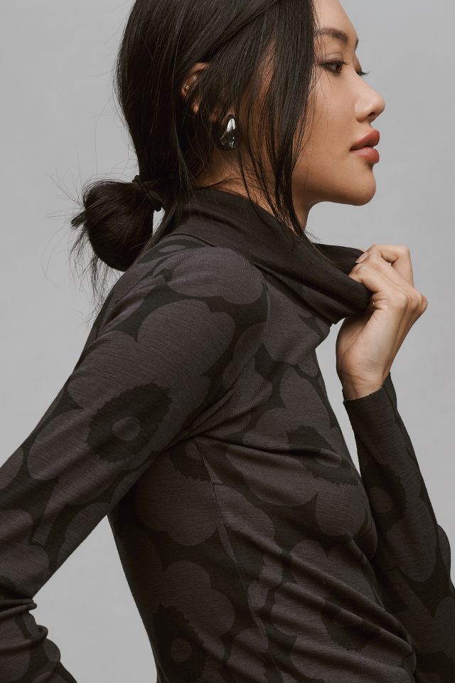 タイムセール！16時まで！marimekko ウニッコ　 ハイネックセーター Marimekko Vilina Unikko Turtleneck – Nordic Labels