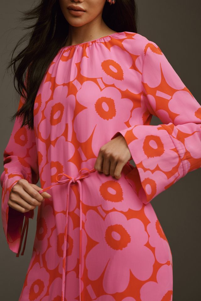 Marimekko Majolika Unikko Midi Dress | Anthropologie