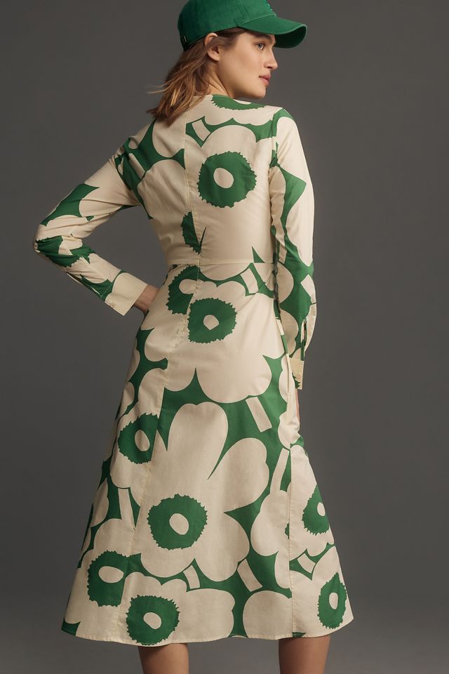 Marimekko Katse Unikko Midi Dress | Anthropologie
