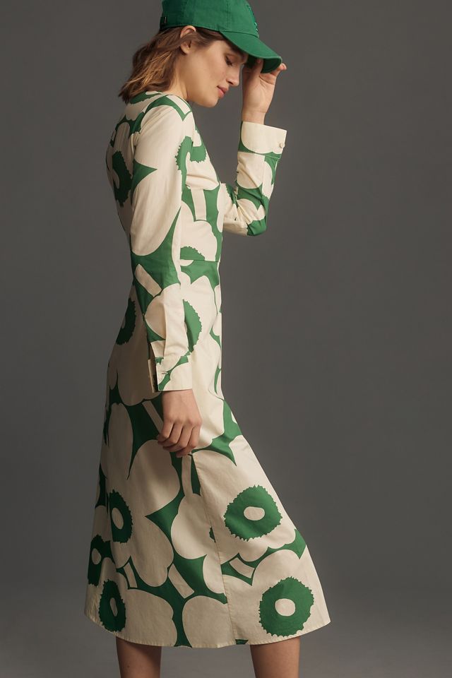 Marimekko Katse Unikko Midi Dress | Anthropologie