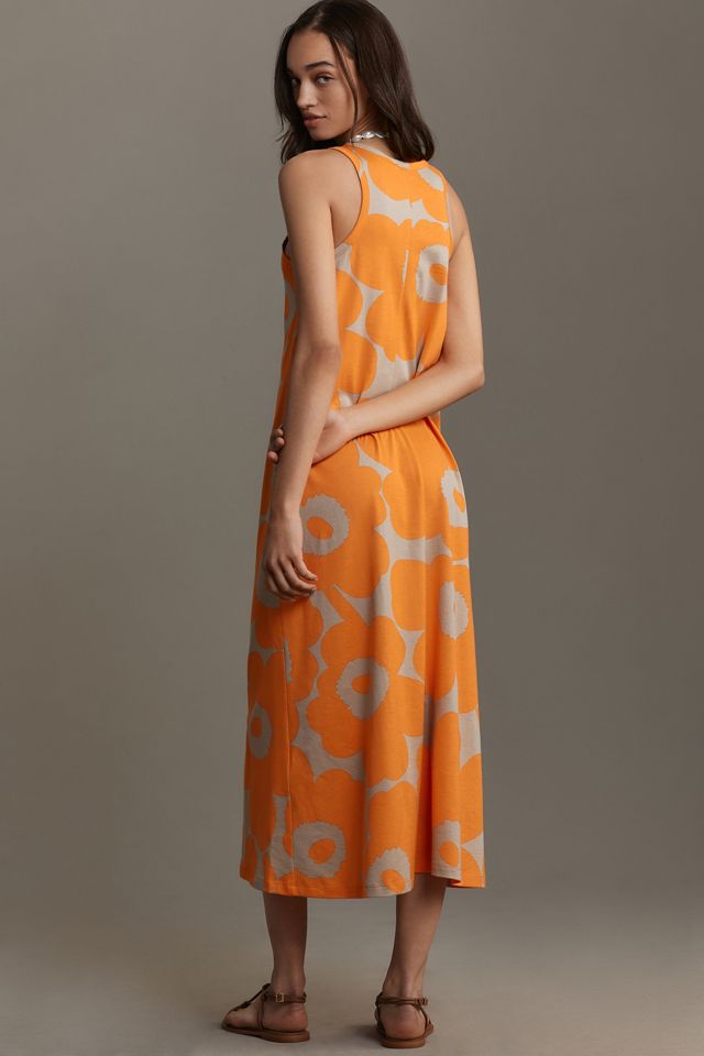 Marimekko Liplatus Unikko Jersey Dress #2