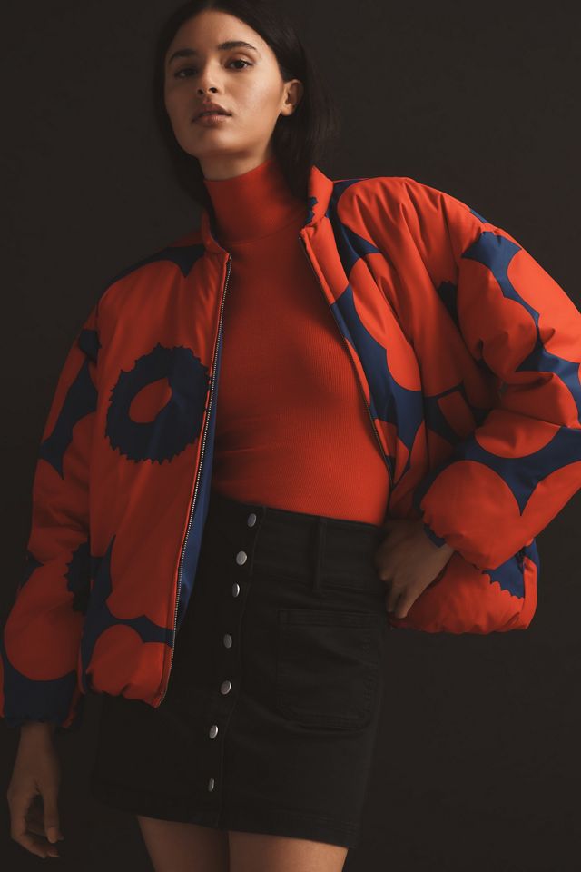 Marimekko Holkki Unikko Lightweight Padded jacket #1