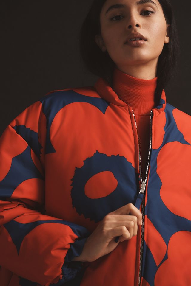 Marimekko Holkki Unikko Lightweight Padded jacket #3