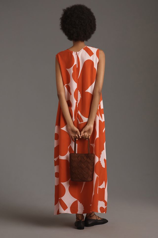 Marimekko Migot Unikko Midi Dress | Anthropologie