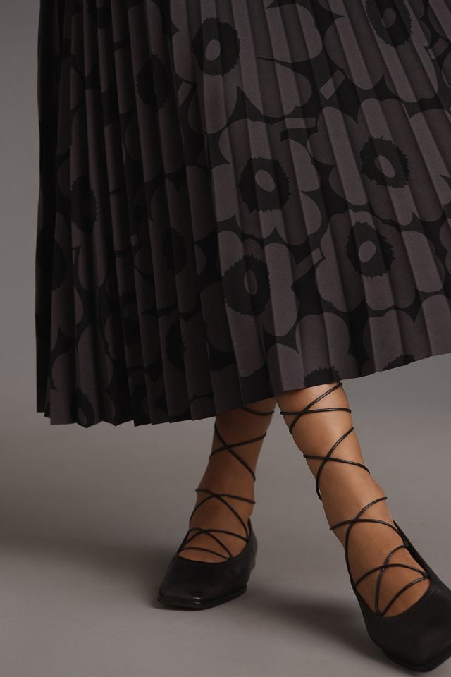 Marimekko Myy Unikko Plissé Skirt | Anthropologie