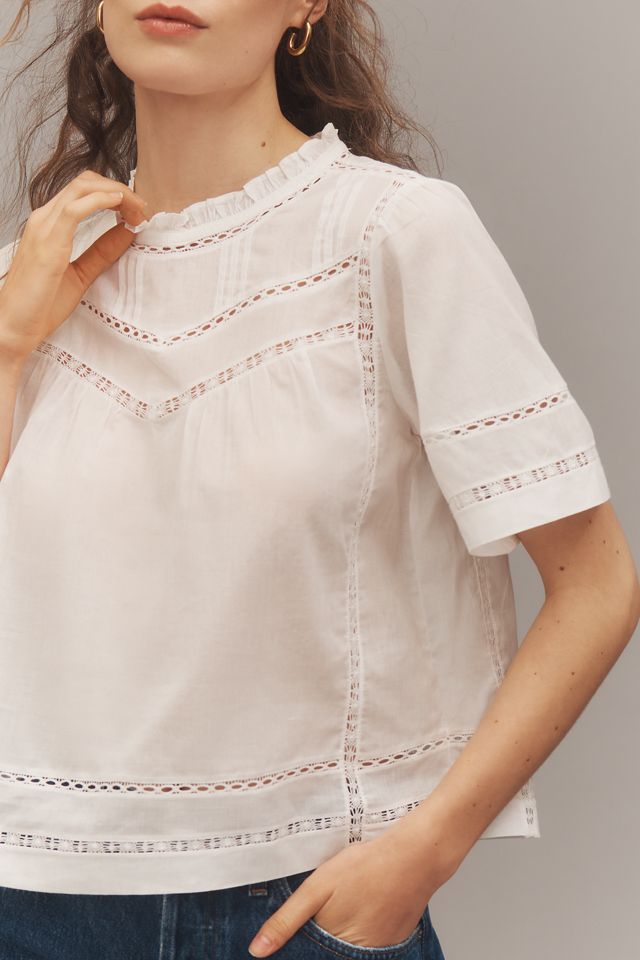 Rails Daisy Short-Sleeve Blouse #1