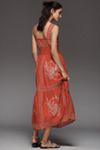 sachin and babi light blue dress Rails Fawn Sweetheart Embroidered Eyelet Midi Dress main image 1