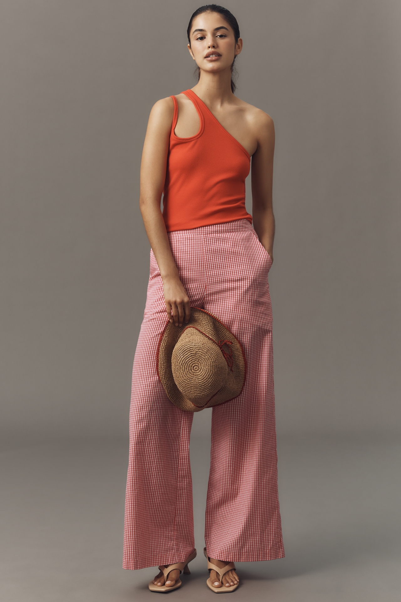 Rails Hira One-Shoulder Keyhole Knit Tank