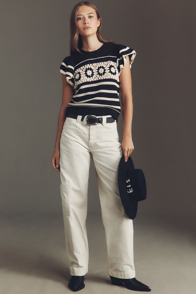 Rails Penelope Flutter-Sleeve Knit Top #2
