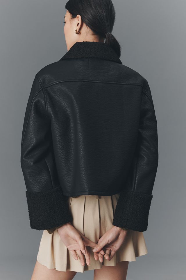 Rails Dria Faux-Leather Jacket #1