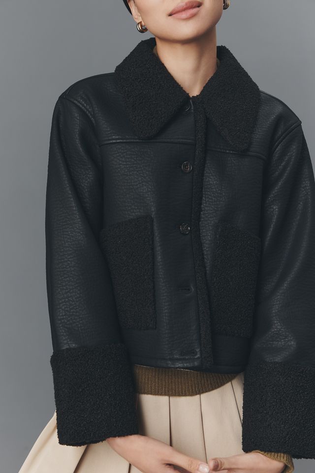 Rails Dria Faux-Leather Jacket #3