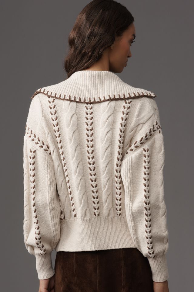 Rails Lune Zip-Up Sweater #1