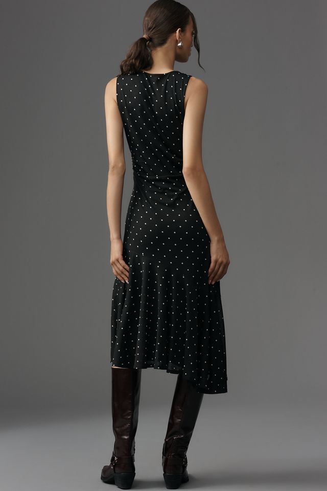 Rails Daija Sleeveless Polka Dot Midi Dres #1