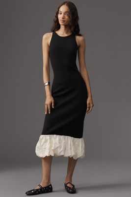 Rails Cheryl Sleeveless Knit Bubble Midi Dress In Multi