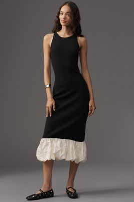 Rails Cheryl Sleeveless Knit Bubble Midi Dress