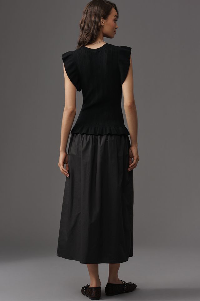 Rails Deidre Sleeveless Twofer Midi Dress #1
