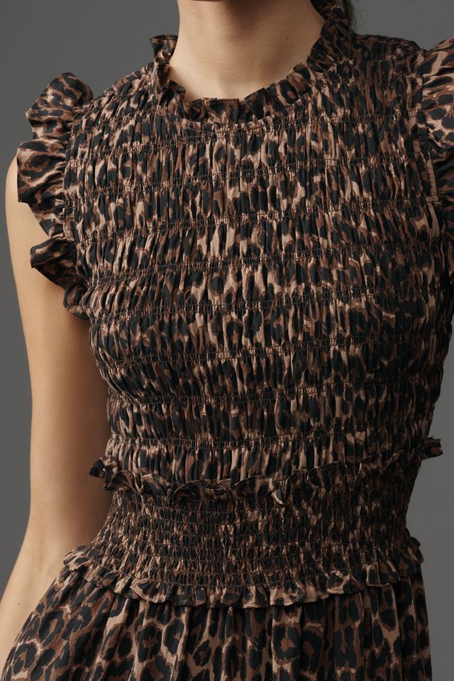 Rails Vivier Sleeveless Smocked Midi Dress #2