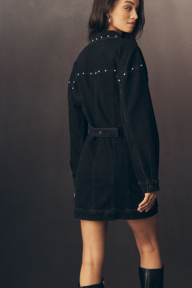 Rails Ladera Studded Denim Mini Dress | Anthropologie