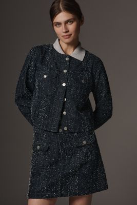 Rails Capistrano Denim Tweed Jacket