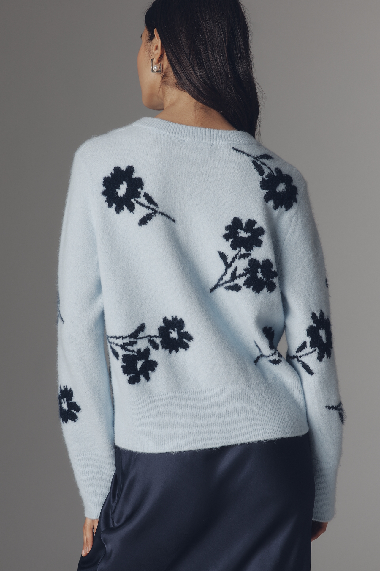 Rails Anise Floral Crew-Neck Sweater