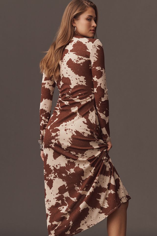 Rails Margaret Long-Sleeve Mesh Midi Dress #1