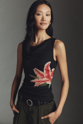 Rails Fete Ruched Knit Tank