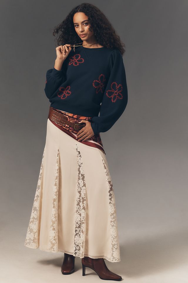 Rails Tiffany Embroidered Crew-Neck Sweatshirt #2