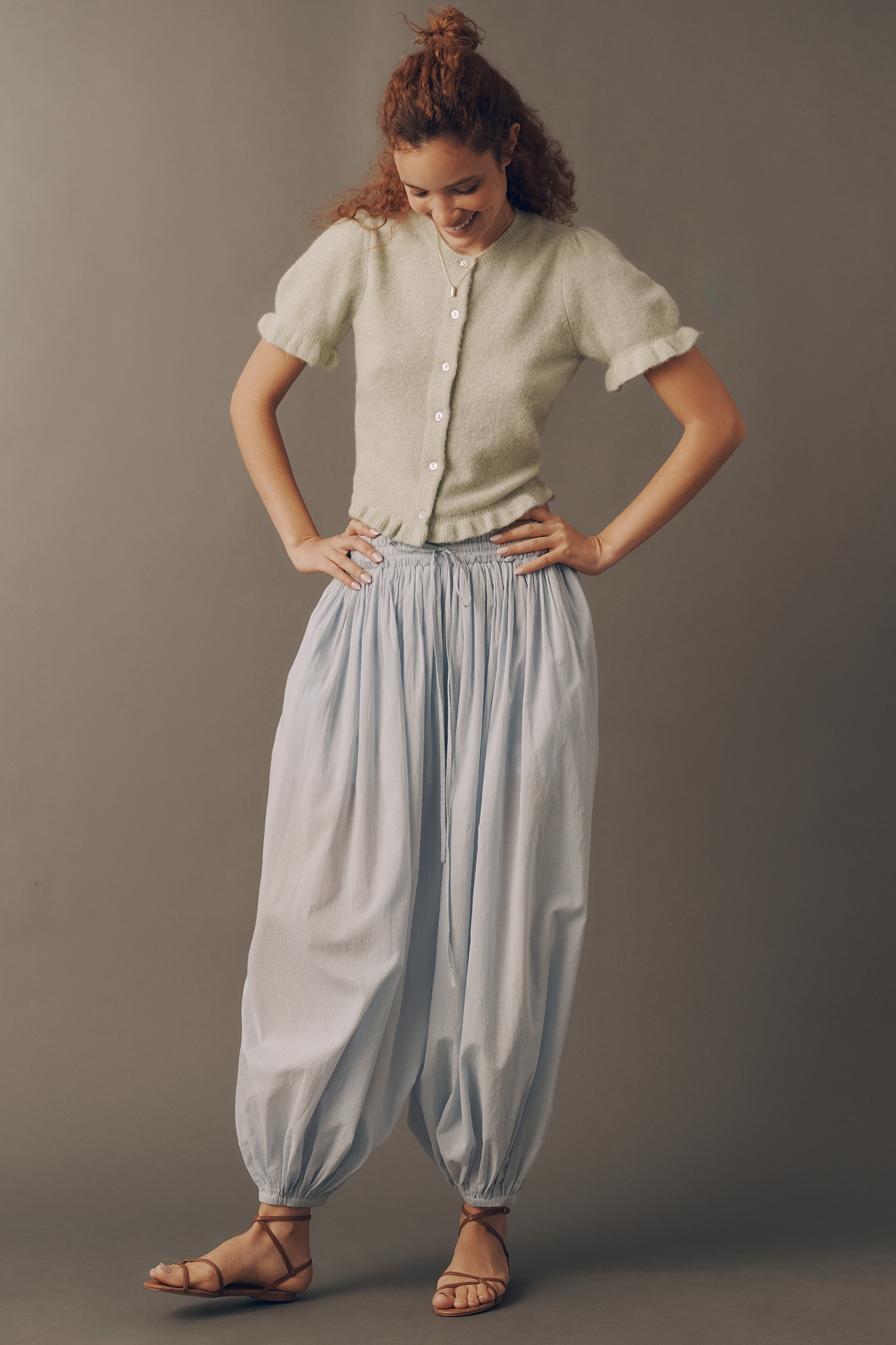 Rails Lora Wool Blend Short-Sleeve Sweater