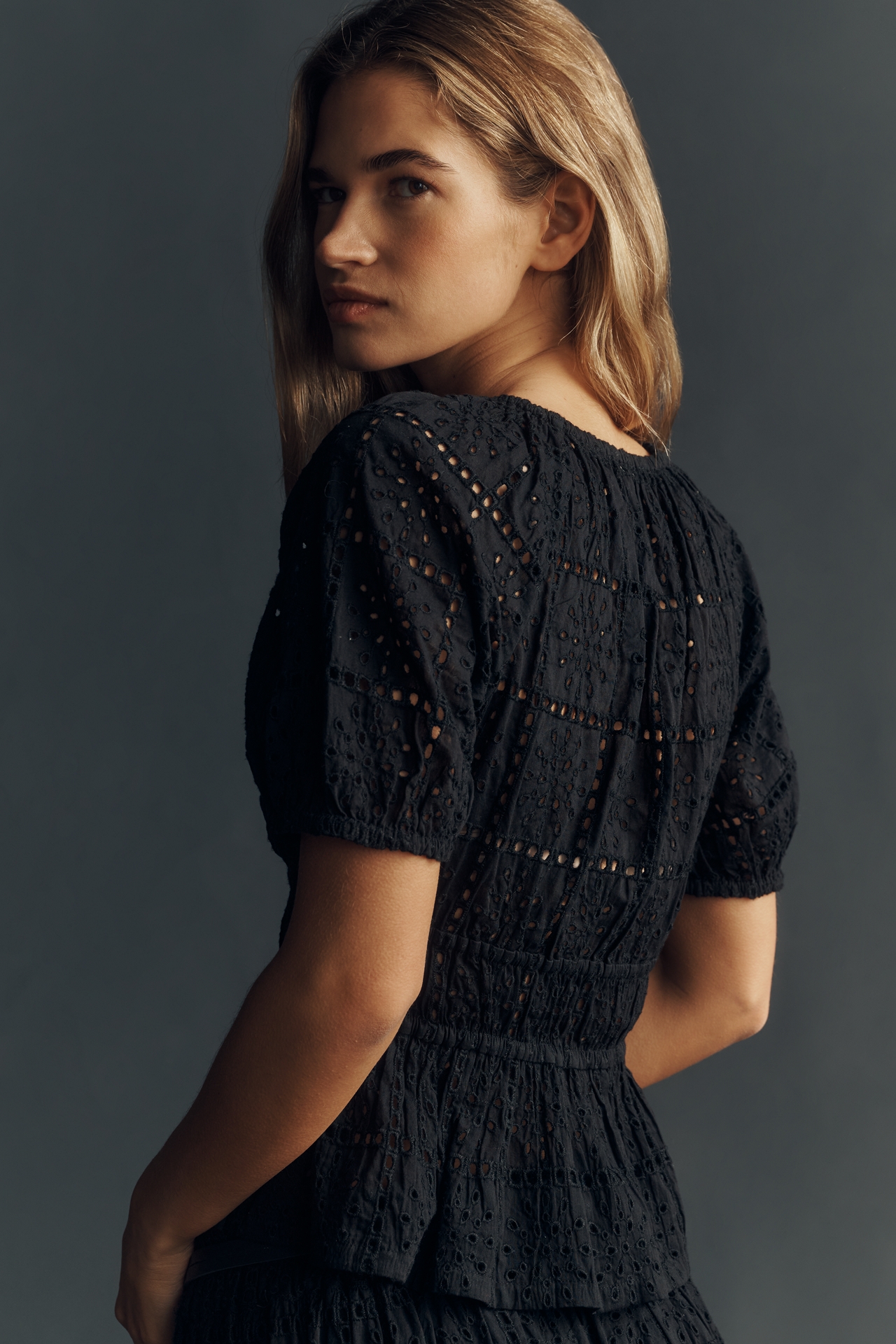 Rails Argenta Short-Sleeve Blouse