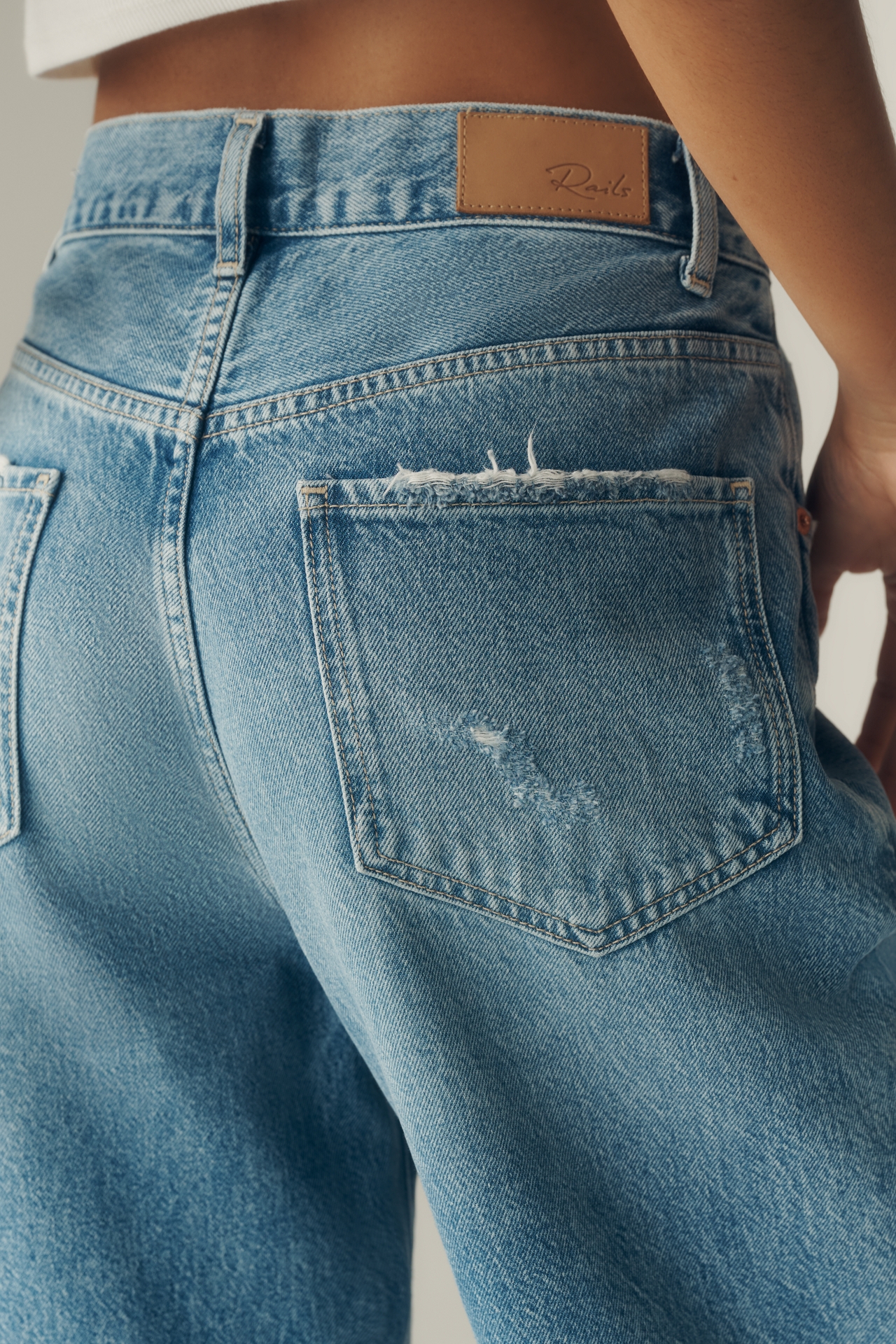 Rails Belmont High-Rise Wide-Leg Jeans