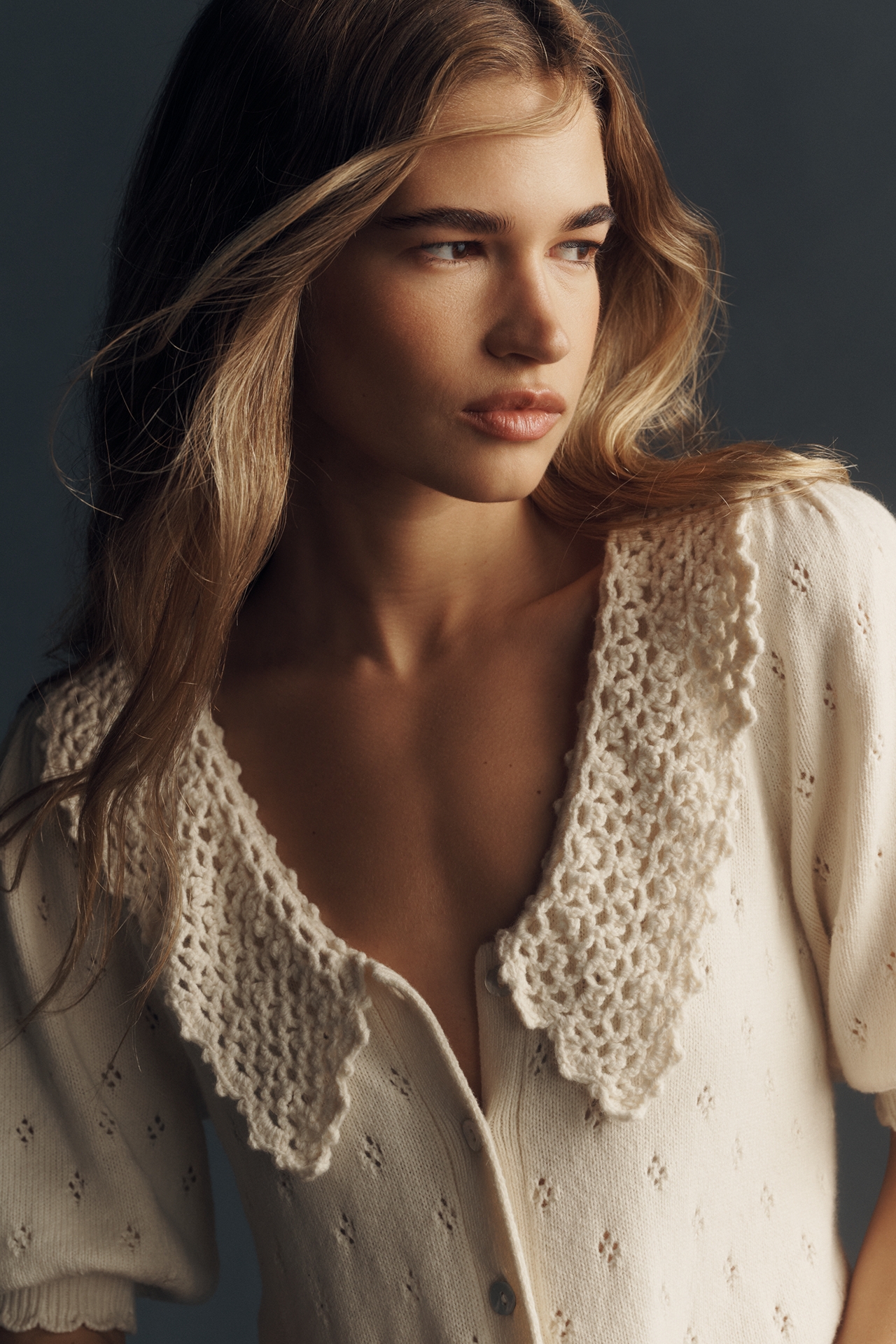Rails Mindy Short-Sleeve Cardigan