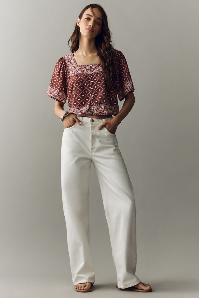 Rails Ellen Cotton Short Sleeve Blouse #2