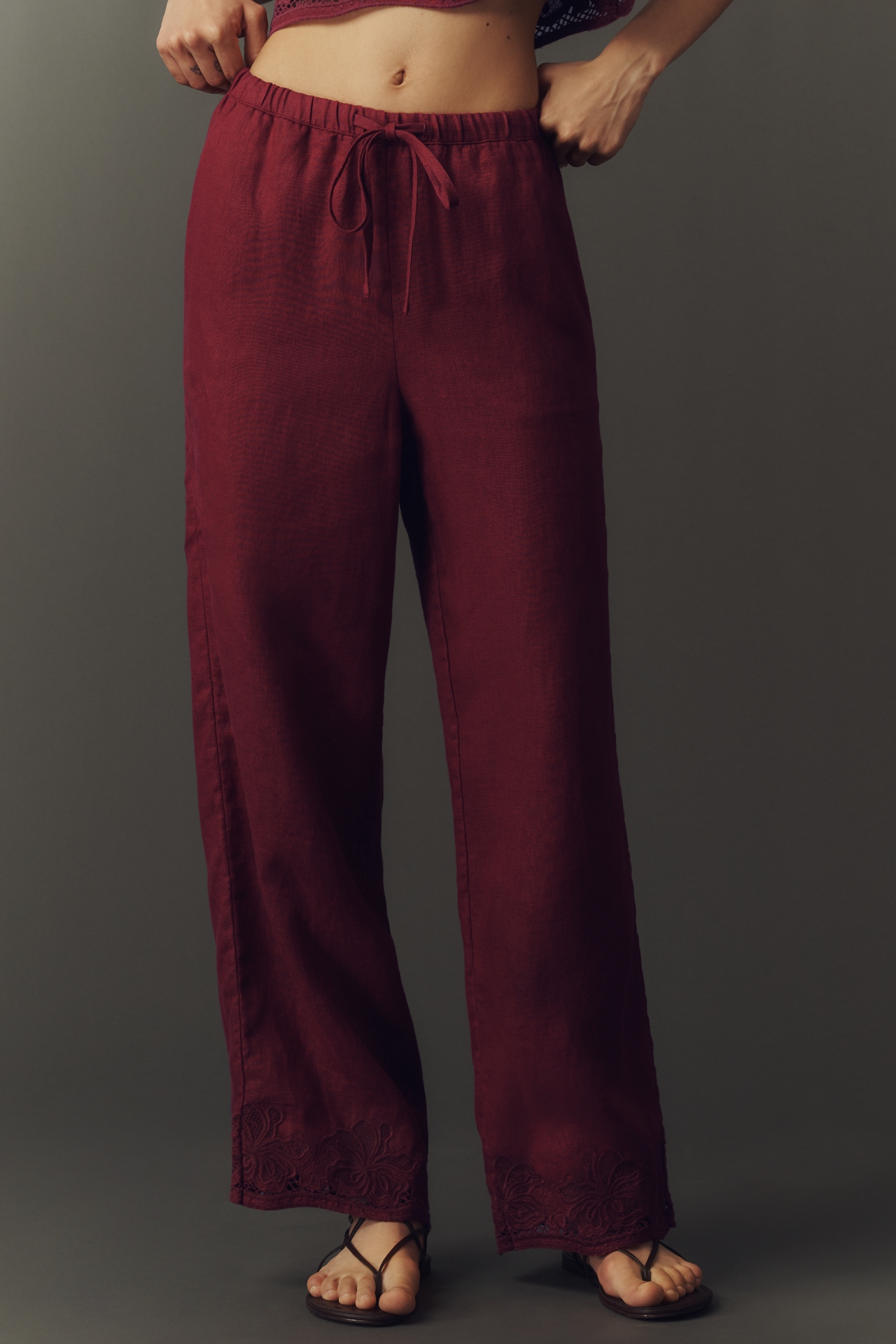 Rails Emmie Linen Drawstring Pants