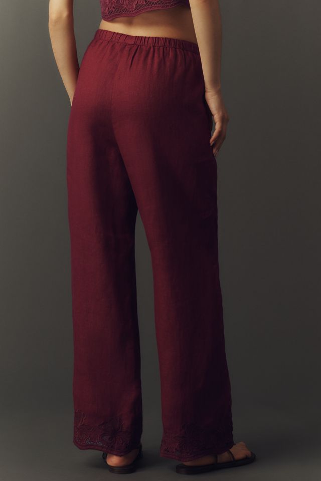 Rails Emmie Linen Drawstring Pants #3