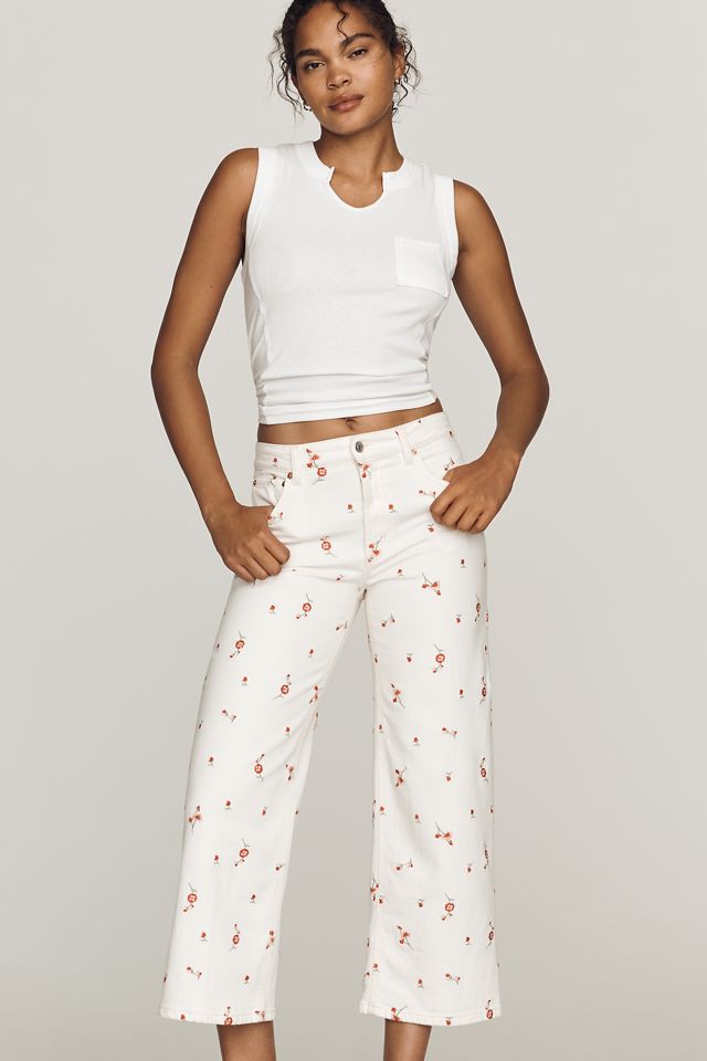 Rails Getty Floral Crop Jeans #2
