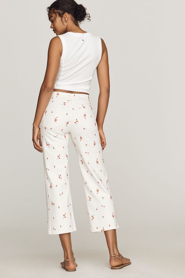 Rails Getty Floral Crop Jeans #3