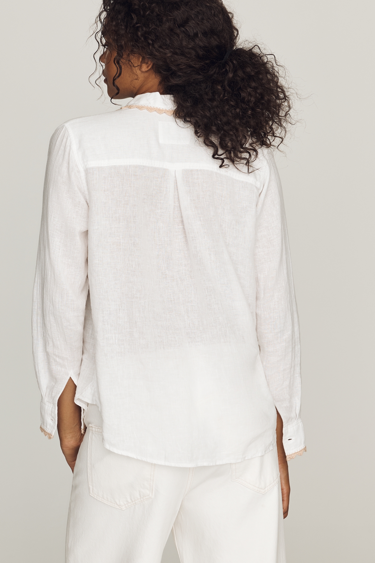 Rails Saya Linen Buttondown Blouse