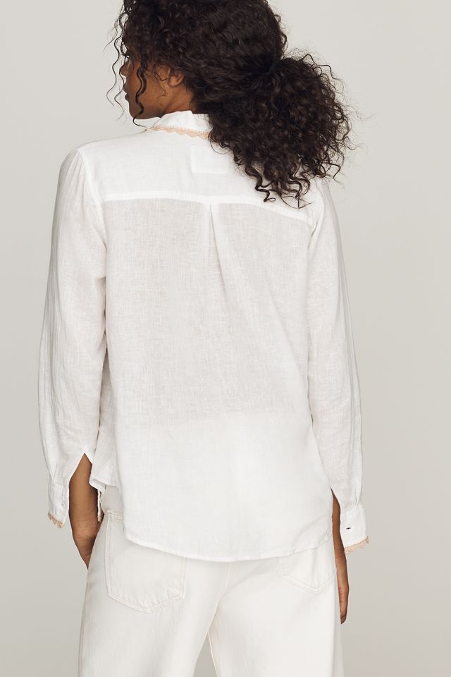 Rails Saya Linen Buttondown Blouse #1