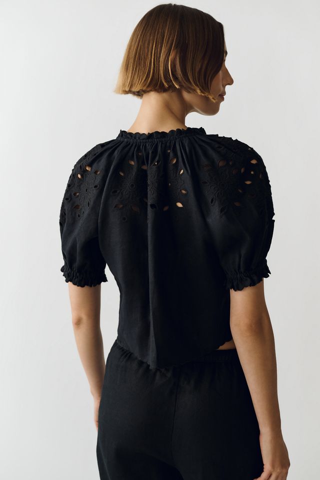 Rails Lizbeth Linen Blouse | Anthropologie