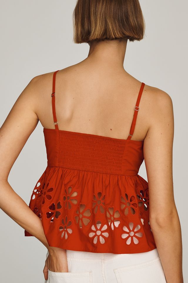 Rails Meru Cotton Cutwork Tank #3