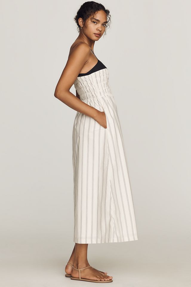 Rails Primrose Cotton Peekaboo Midi Dress | Anthropologie