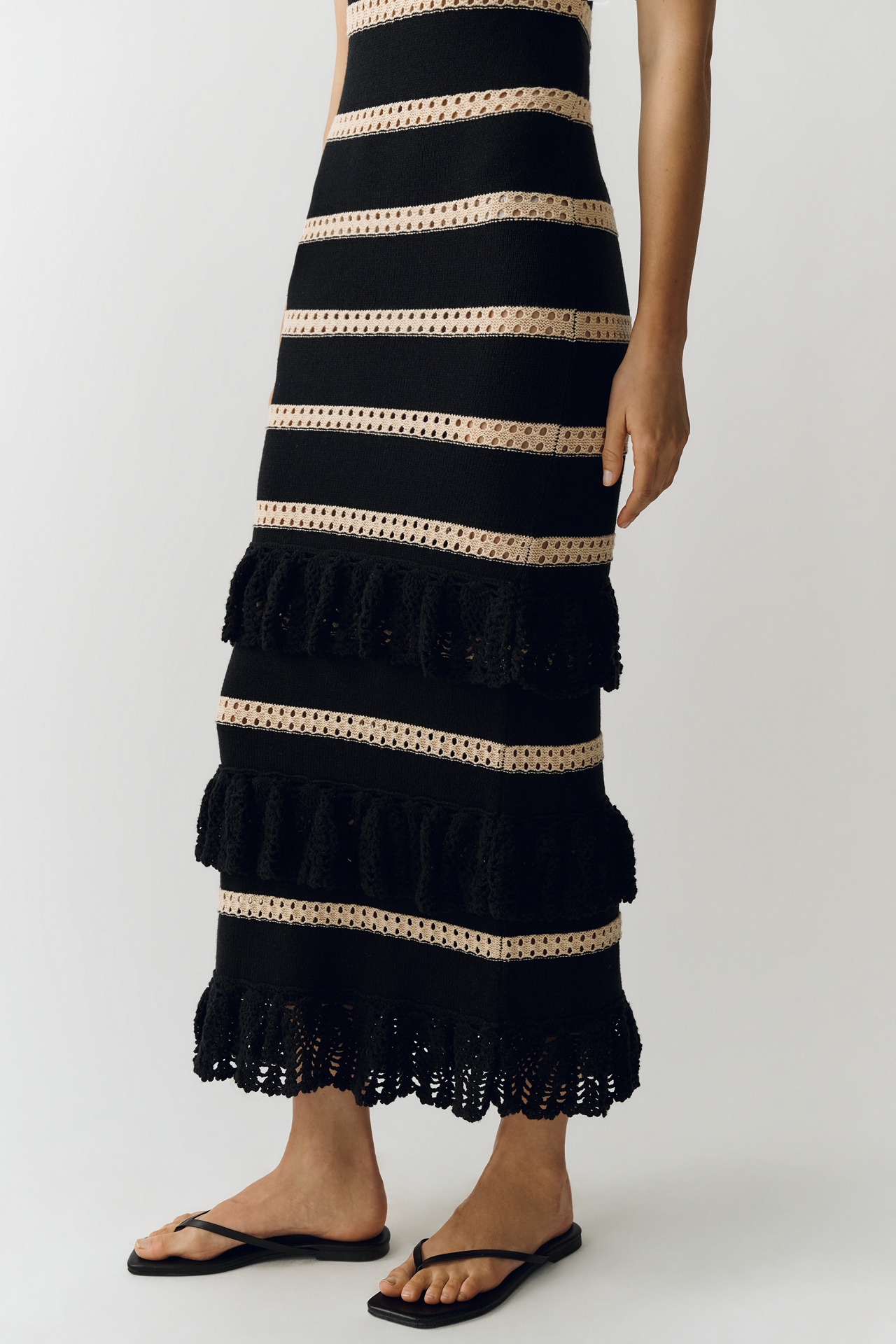 Rails Ana Tiered Midi Dress