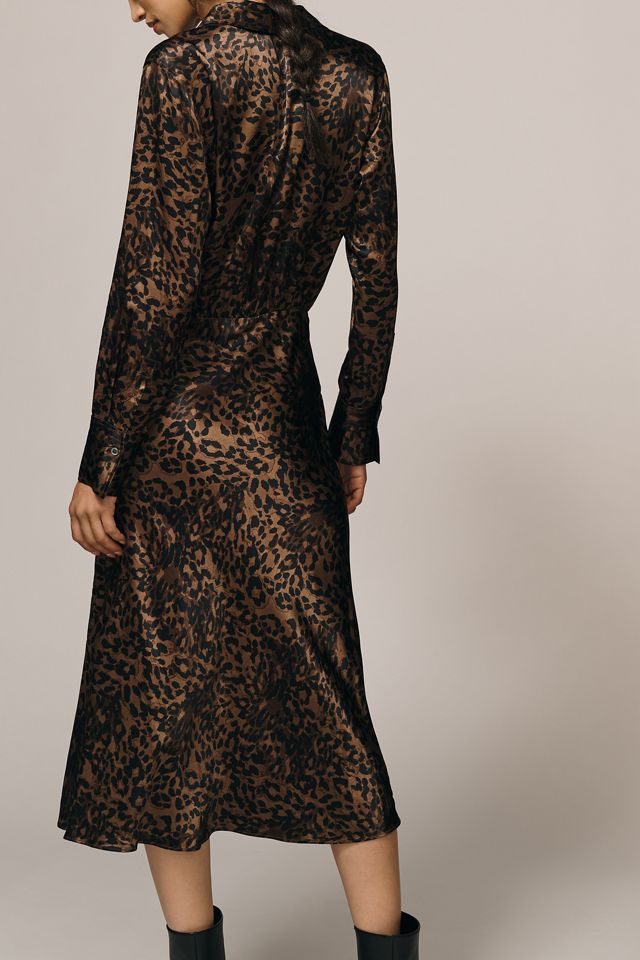 Rails Jazlyn Long-Sleeve Midi Shirt Dress #1